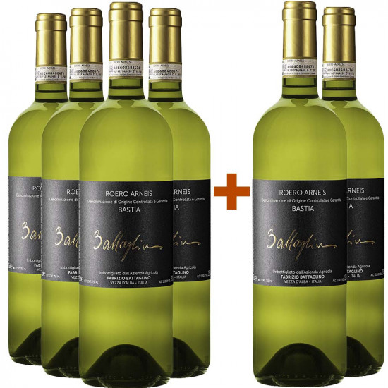 4+2 Paket Bastia Roero Arneis DOCG - Fabrizio Battaglino