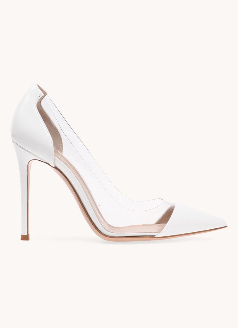 Salon Gianvito Rossi Plexi din piele lacuita