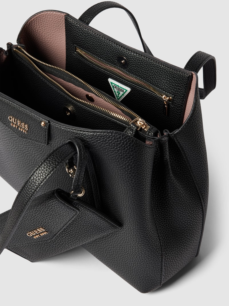 Shopper inklusive abnehmbarer Kuvert-Clutch Modell 'BRENTON' in schwarz