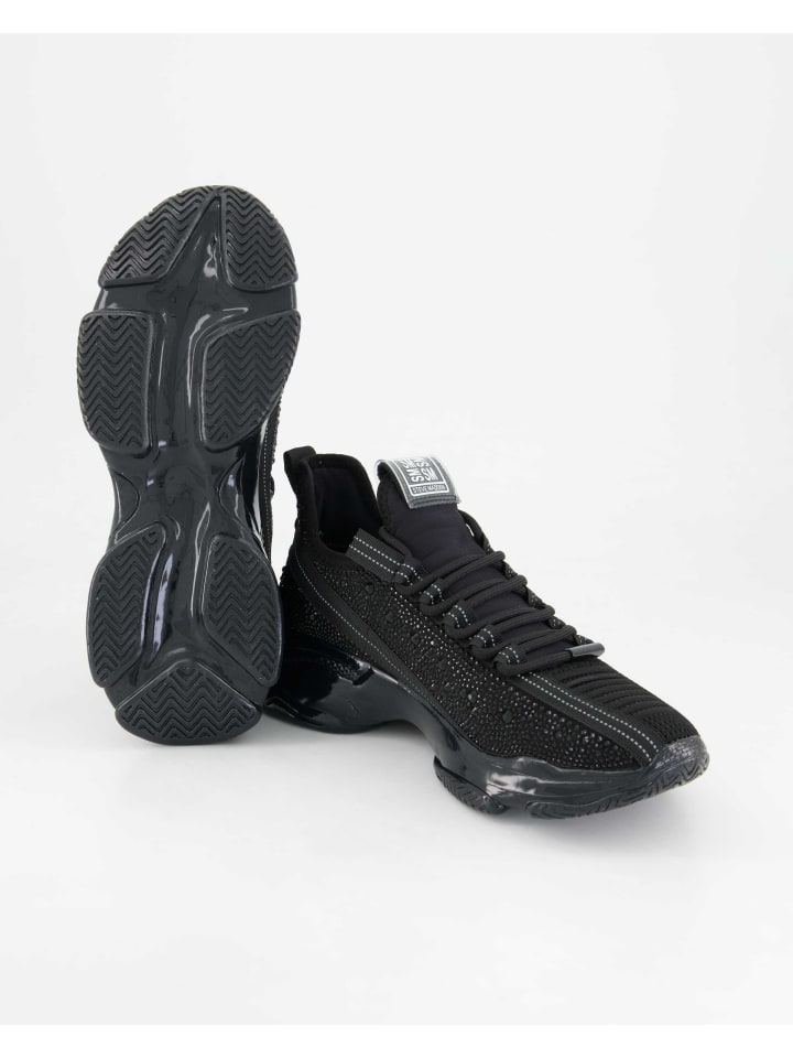 Steve Madden Sportliche Schnürschuhe in Schwarz günstig kaufen