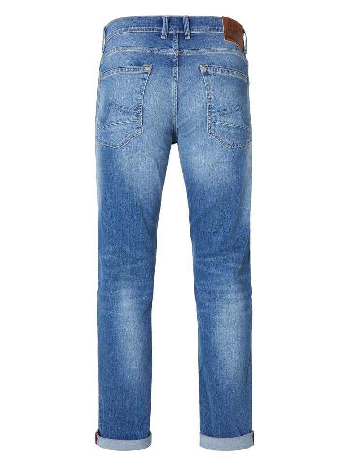 Petrol Industries Regular Fit Jeans Riley in Blau günstig kaufen