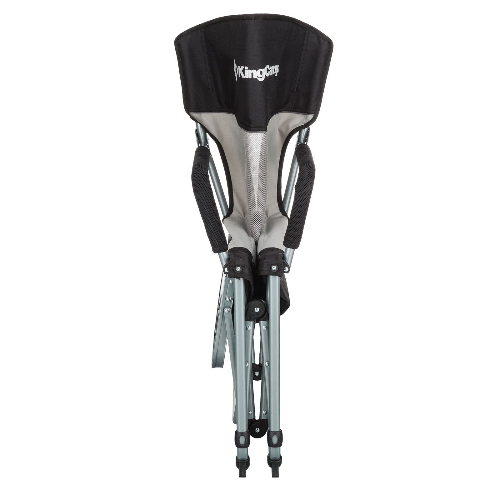 KingCamp Campingstuhl Camping Falt Stuhl Director Klapp, Sessel Garten Outdoor Armlehne 136 kg