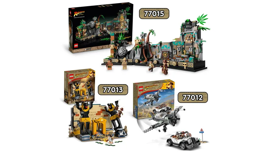 LEGO Indiana Jones 77012 Flucht vor dem Jagdflugzeug
