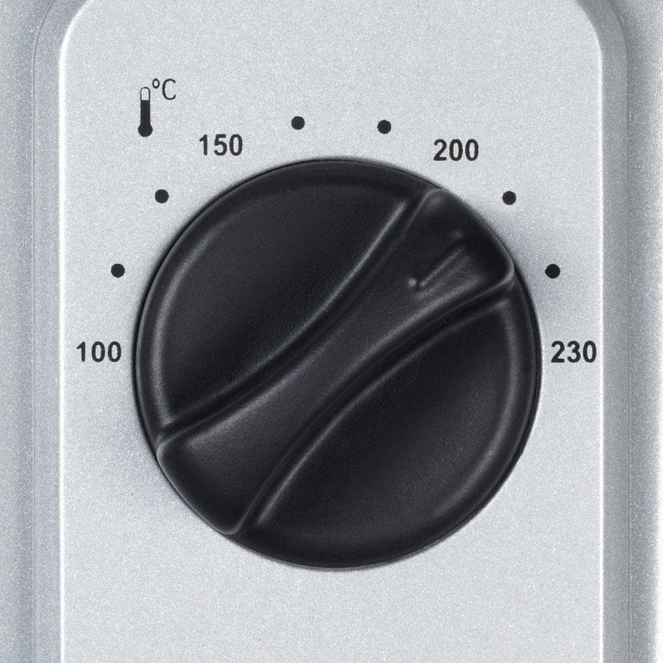 Severin Minibackofen TO 2045, Timerfunktion, verschiedene Einschubebenen, Backblech, Grillrost