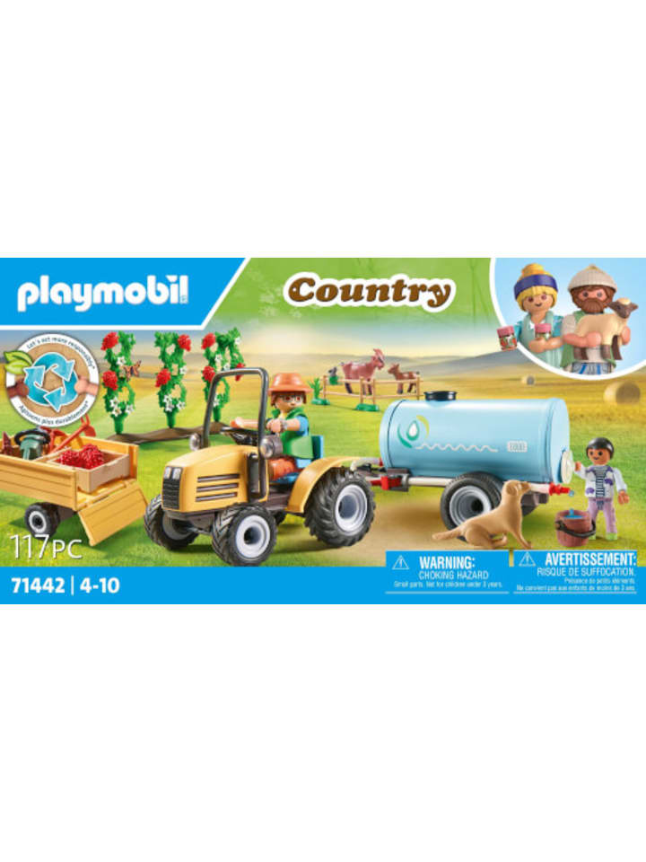 Playmobil Spielfigur Set Country Traktor mit Anhänger und Wassertank, 4-10 Jahre günstig kaufen onesize
