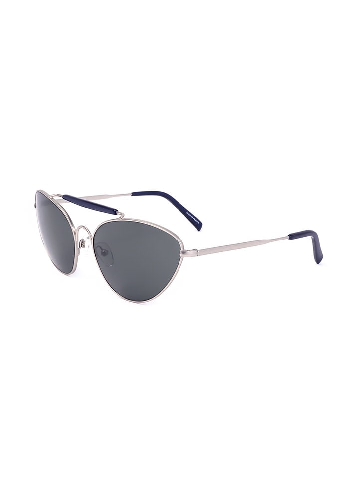 Linda Farrow Damen-Sonnenbrille in Silber/ Grau günstig kaufen onesize