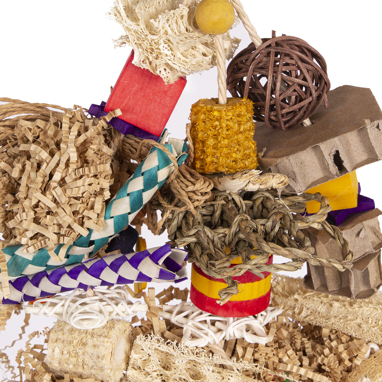 HappyBird Spielzeug HappyBird Spielzeug Shred Clutter Happy Nature