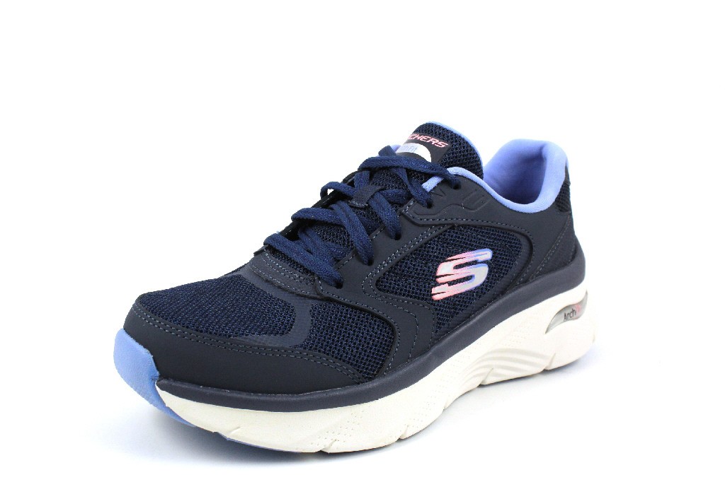 SKECHERS Freizeit Schnürer blau