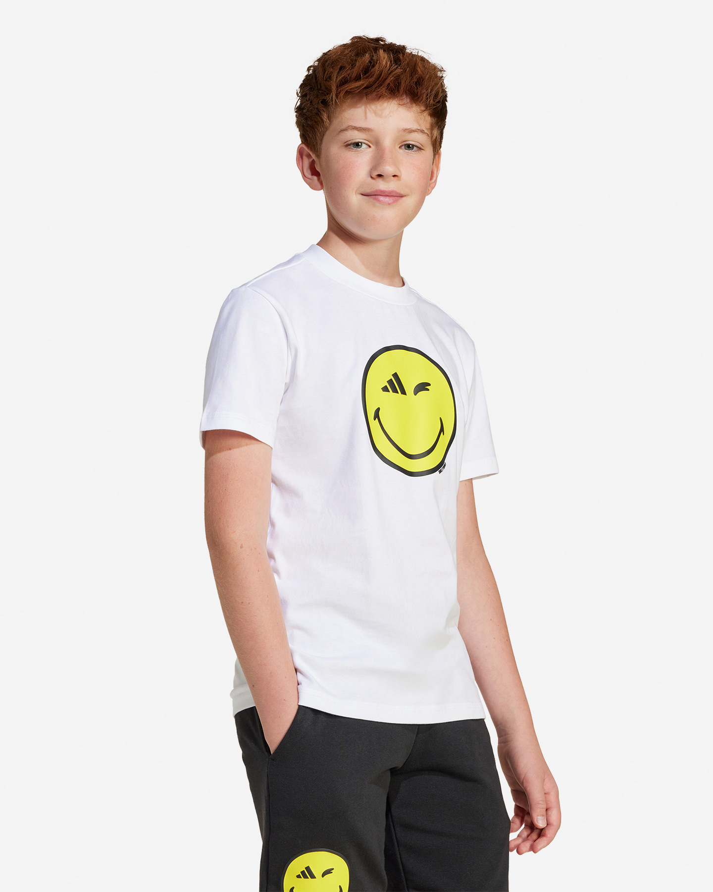 T-shirt Adidas Smiley Jr JJ3071