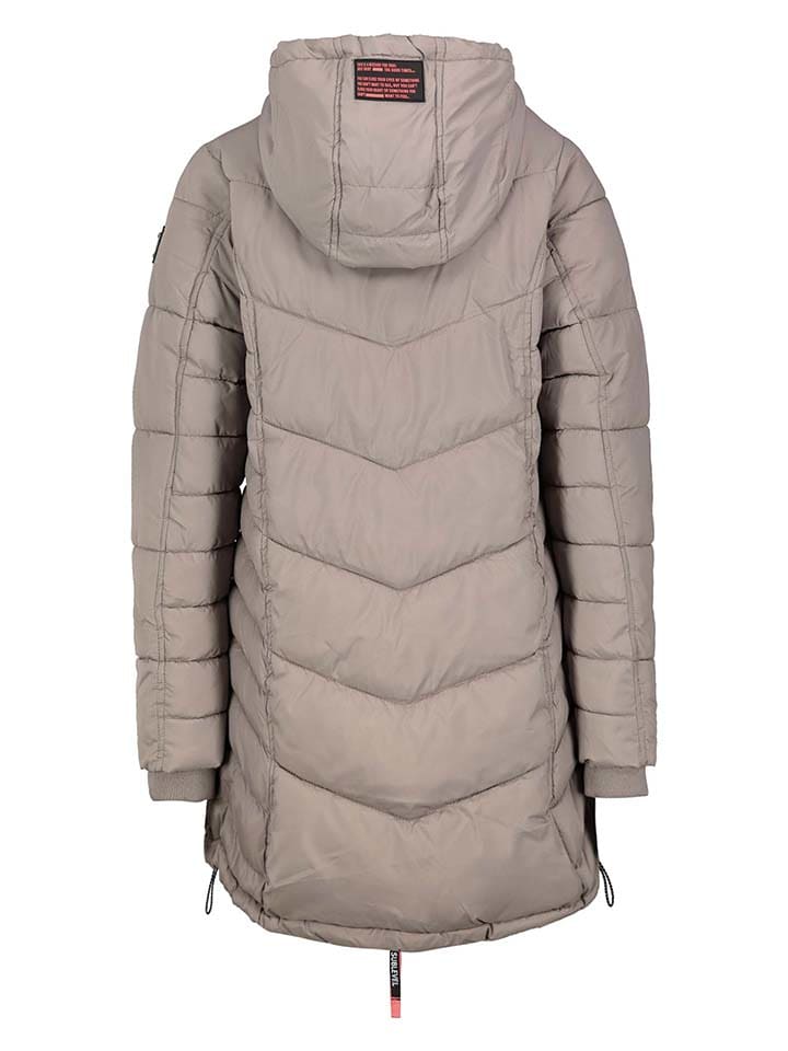Sublevel Steppmantel in Taupe günstig kaufen