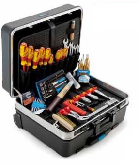Gedore 8078590 S87 VDE-120.04P 87-piece VDE starter set 
