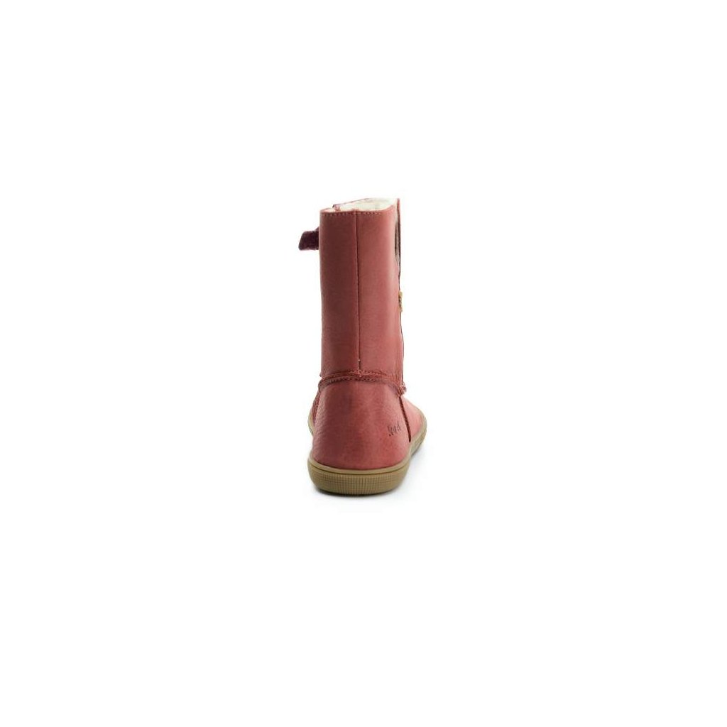 Koel4kids Dina Warm Blossom 08T010.232-600 weinrote Barfußstiefel