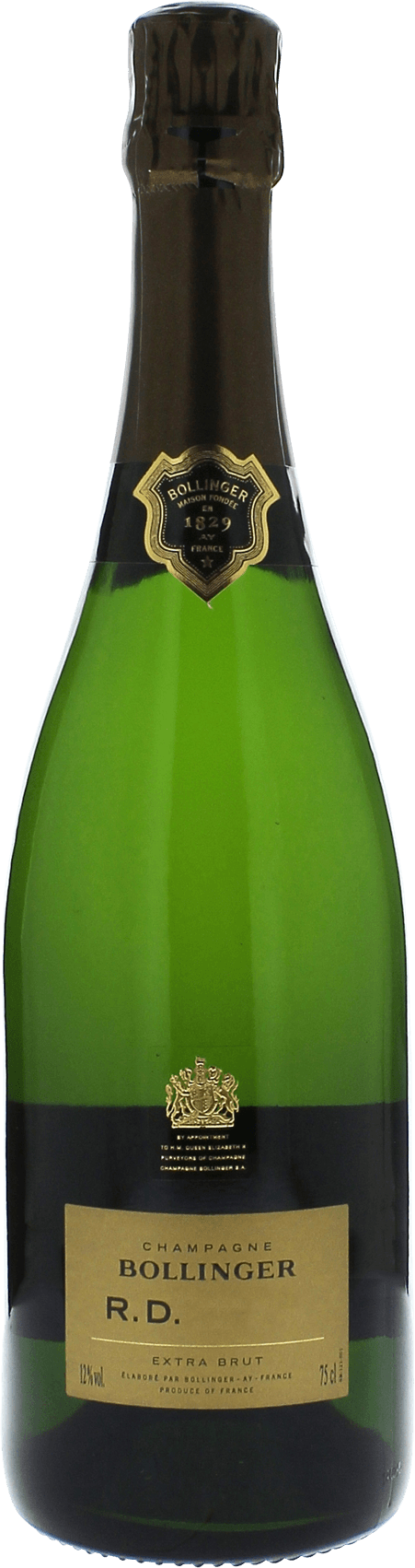 Bollinger r.d. avec coffret 2008