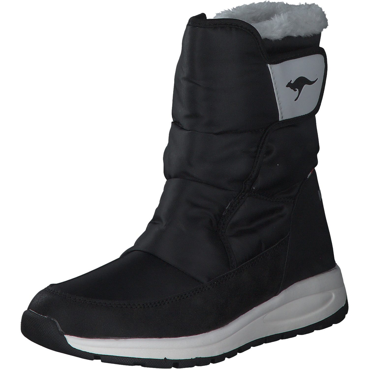 KangaROOS KP-Belle RTX 18937, Winterstiefel, Kinder, jet black/vapor grey