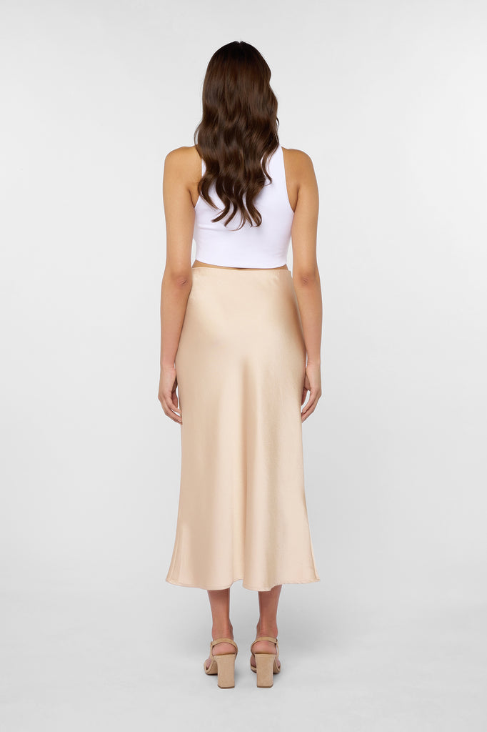 Jupe Longue Belle Satin