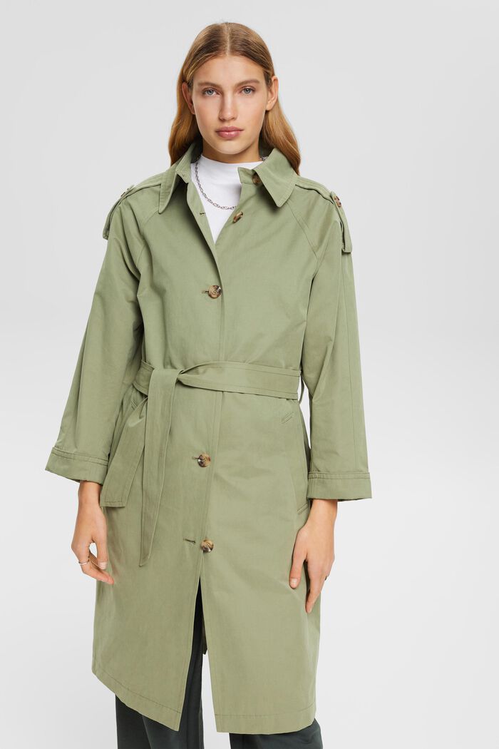 Trenchcoat mit Bindegürtel