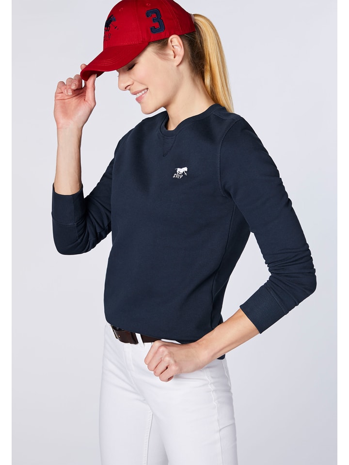 Polo Sylt Sweatshirt in Dunkelblau günstig kaufen