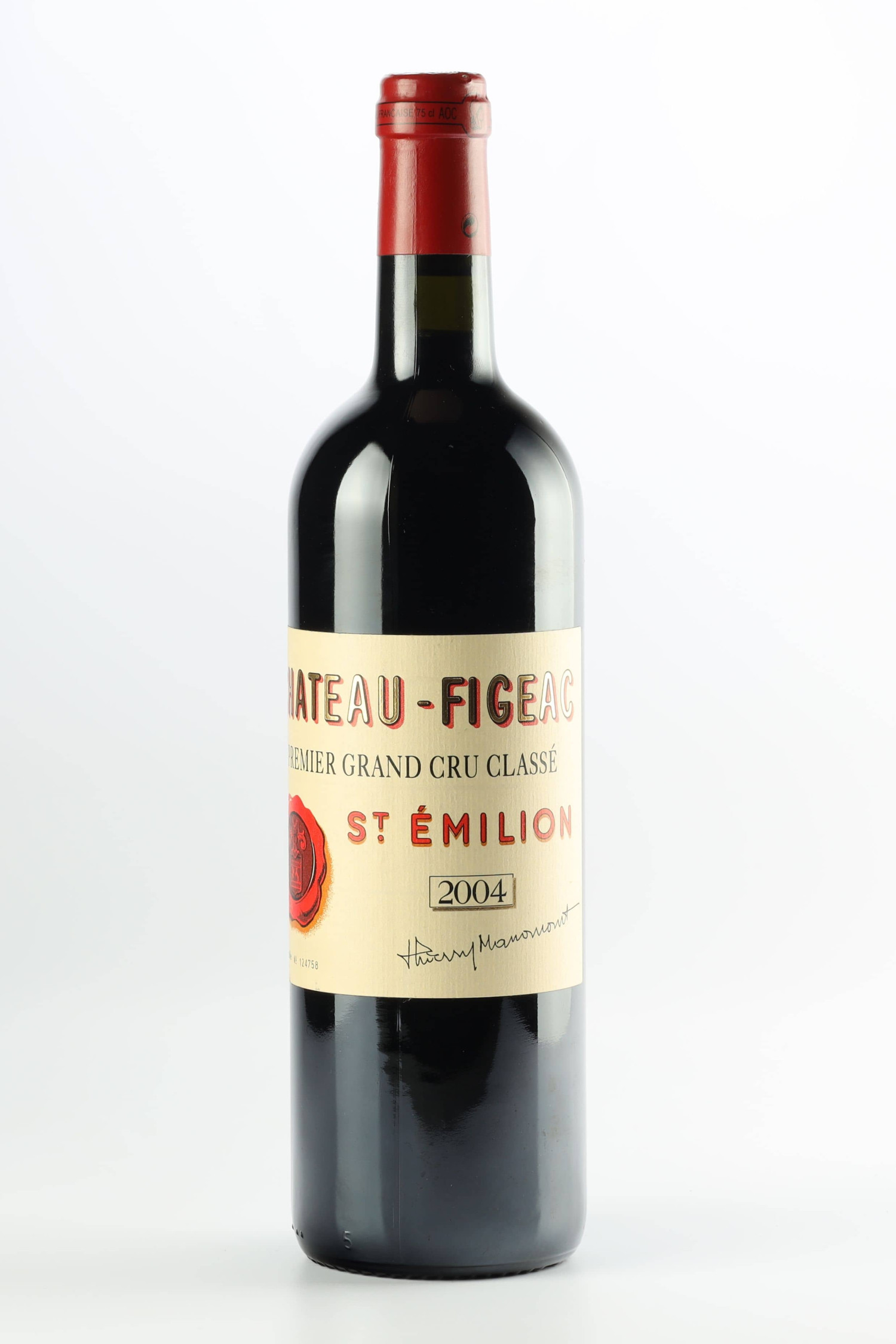 Vin 2004 CHÂTEAU FIGEAC 2004, Saint Emilion. Vin ancien - SoDivin