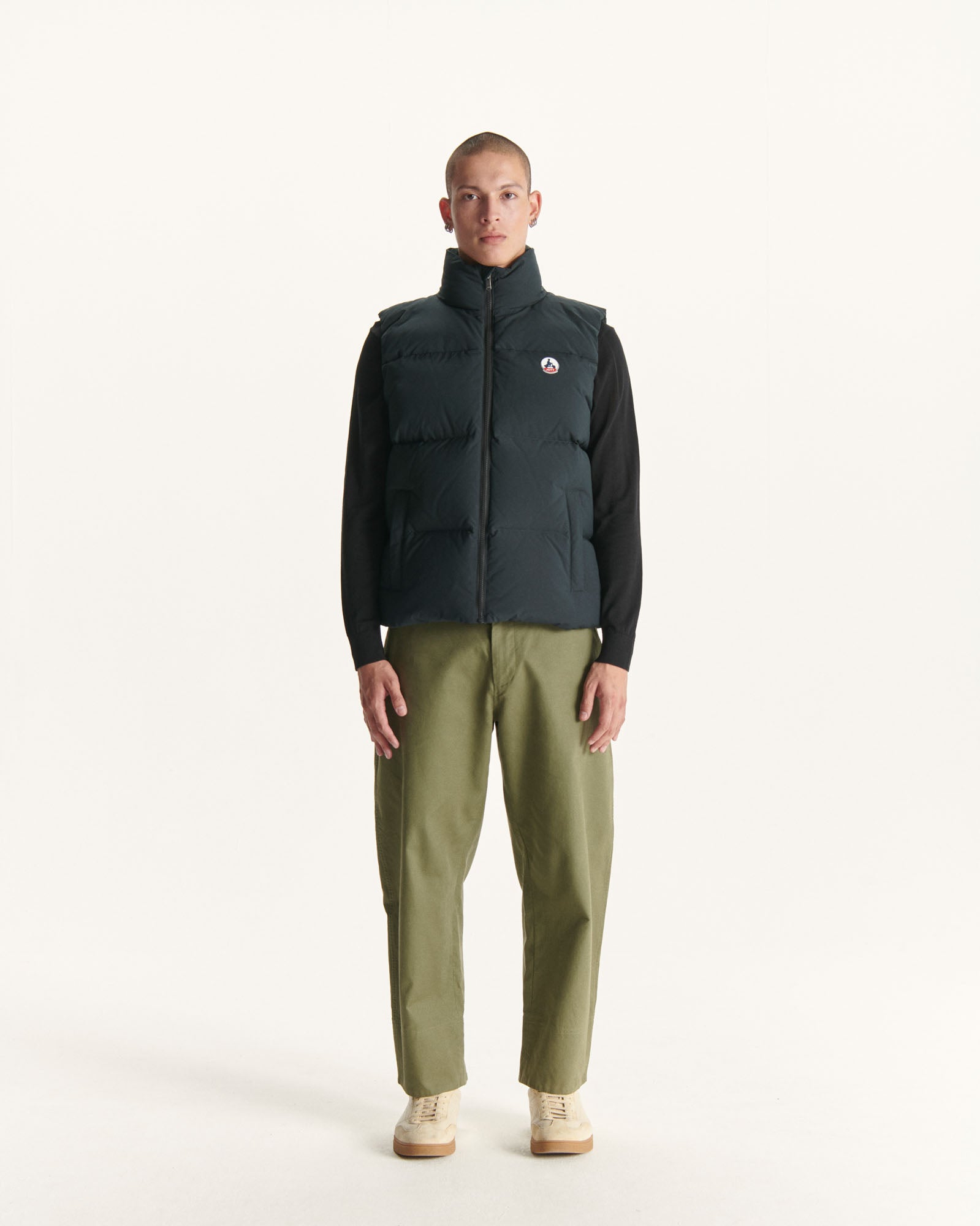 Doudoune bicolore Grand Froid Noir Sakai