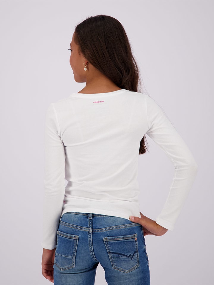 Vingino Longsleeve in Weiß günstig kaufen