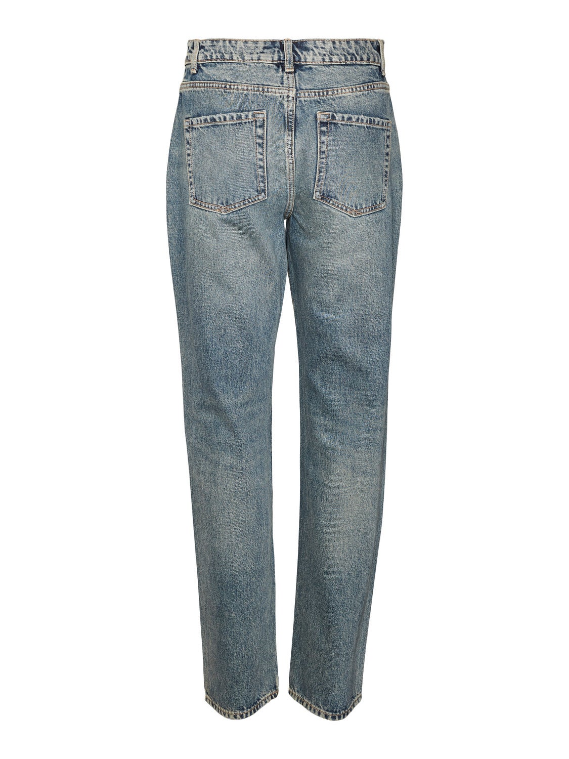 VMHAILEY Hohe Taille Gerade geschnitten Jeans