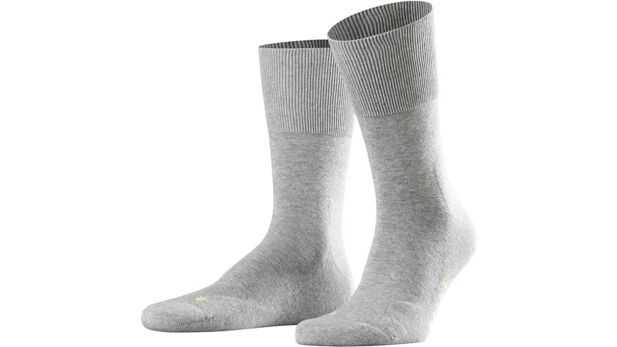 FALKE Unisex Socken Run LIGHT GREY