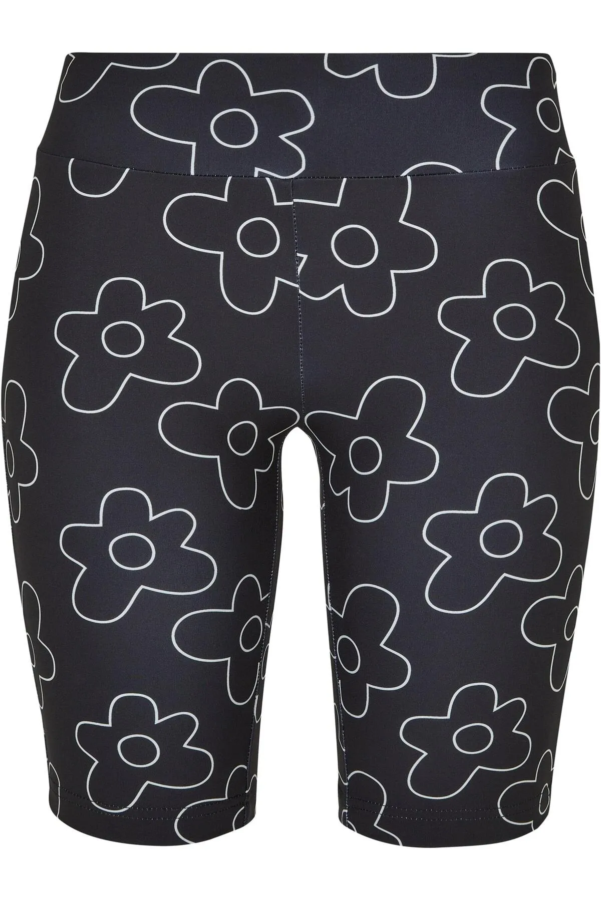 Urban Classics  Damen Ladies High Waist AOP Tech Cycle Shorts