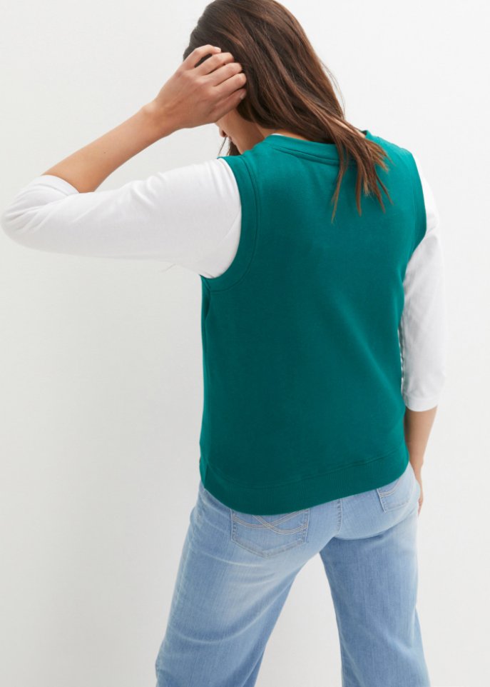 Lockerer Sweat-Pullunder