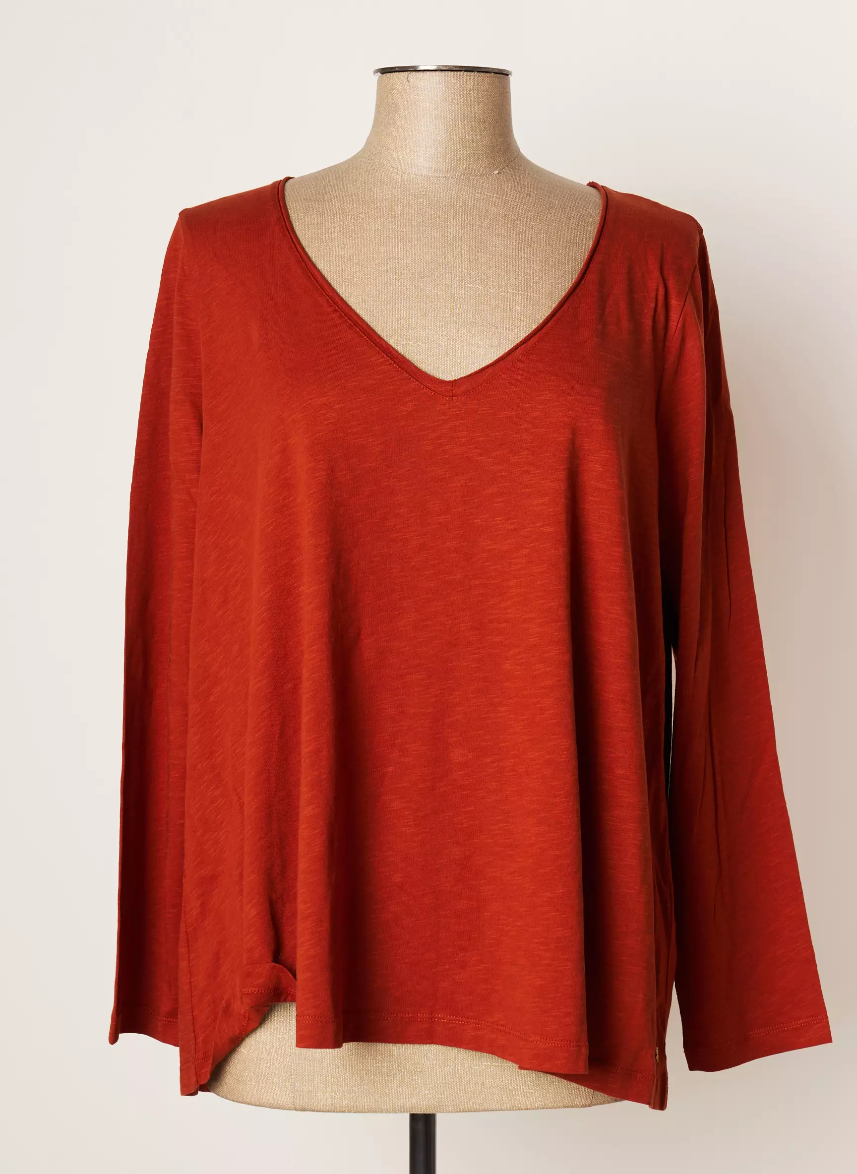 Des Petits Hauts Tshirts Femme couleur orange