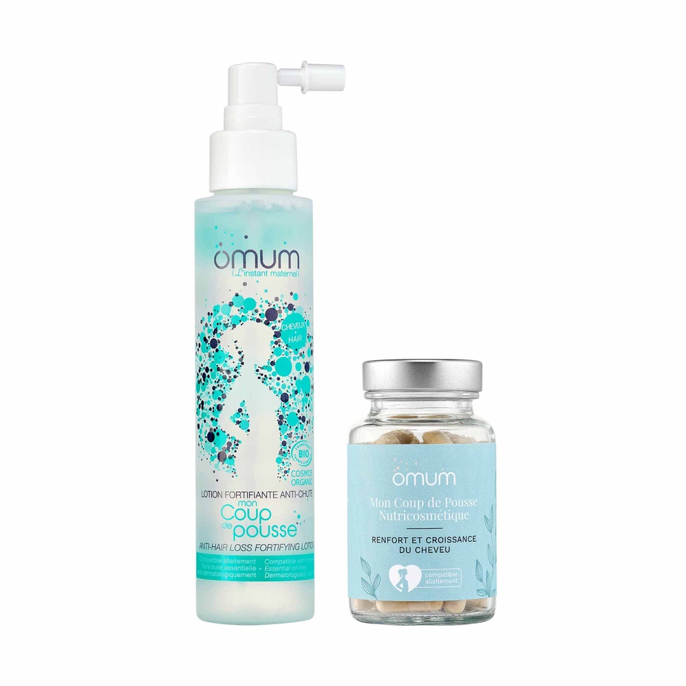 Omum DUO IN & OUT Cheveux Coffret duo In & Out: renfort et croissance cheveux