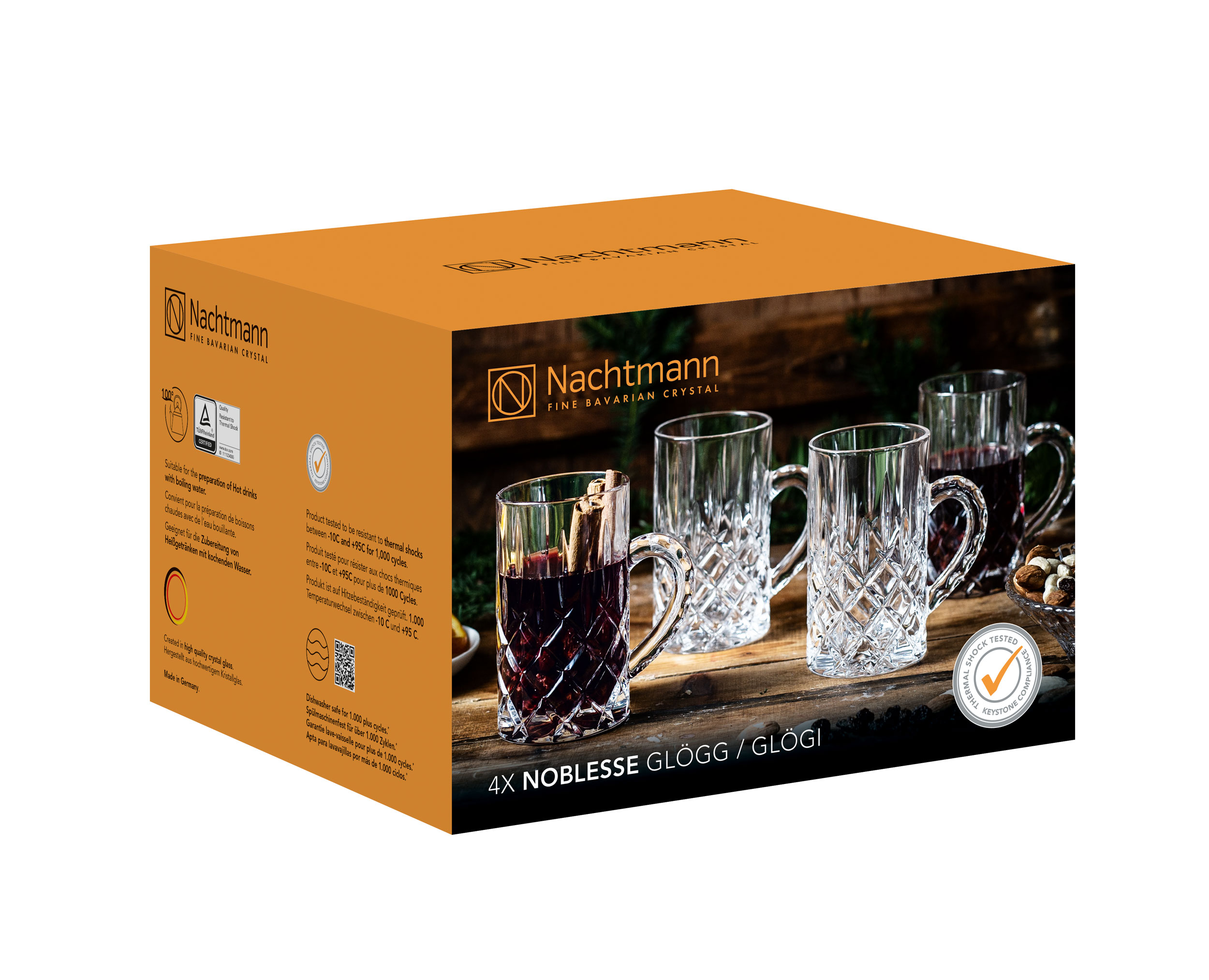 Nachtmann4er Glühweinset 250ml