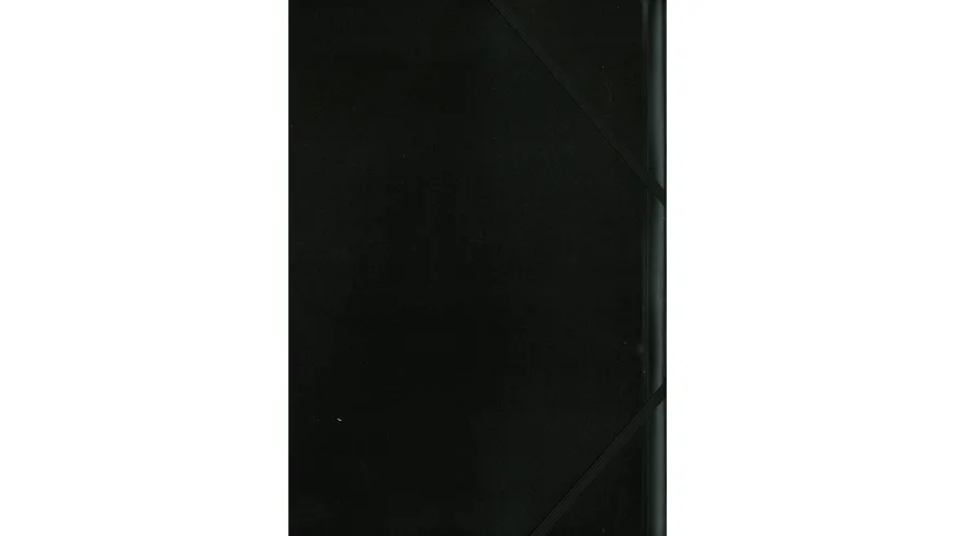 Eckspanner Juris A4 PP schwarz schwarz