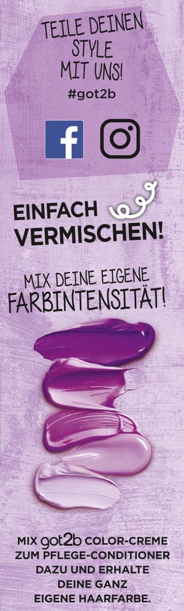 Tönung Farb/Artist Blueberry Lila 094, 1 St