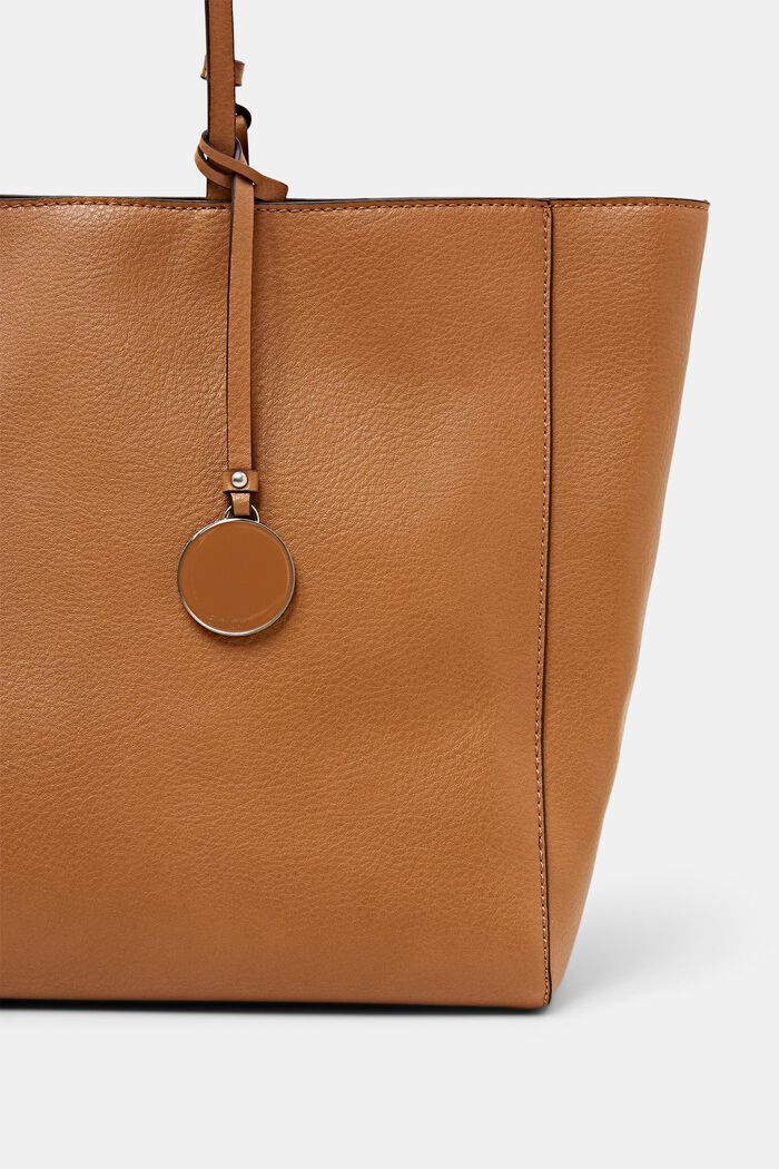 Shopper aus veganem Leder