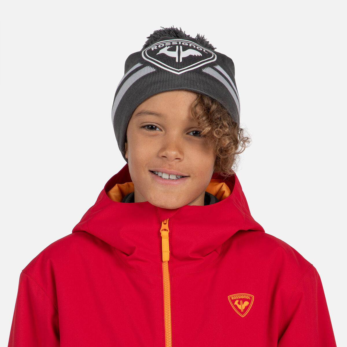 Junior-Skijacke Strawpile