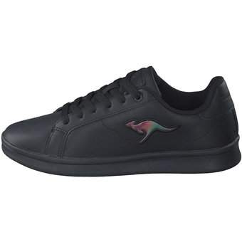 KangaROOS K Ten Golden Sneaker in schwarz
