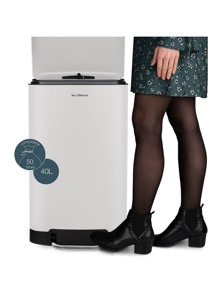 Les collectors Tret-Mülleimer N°828 in weiss günstig kaufen onesize
