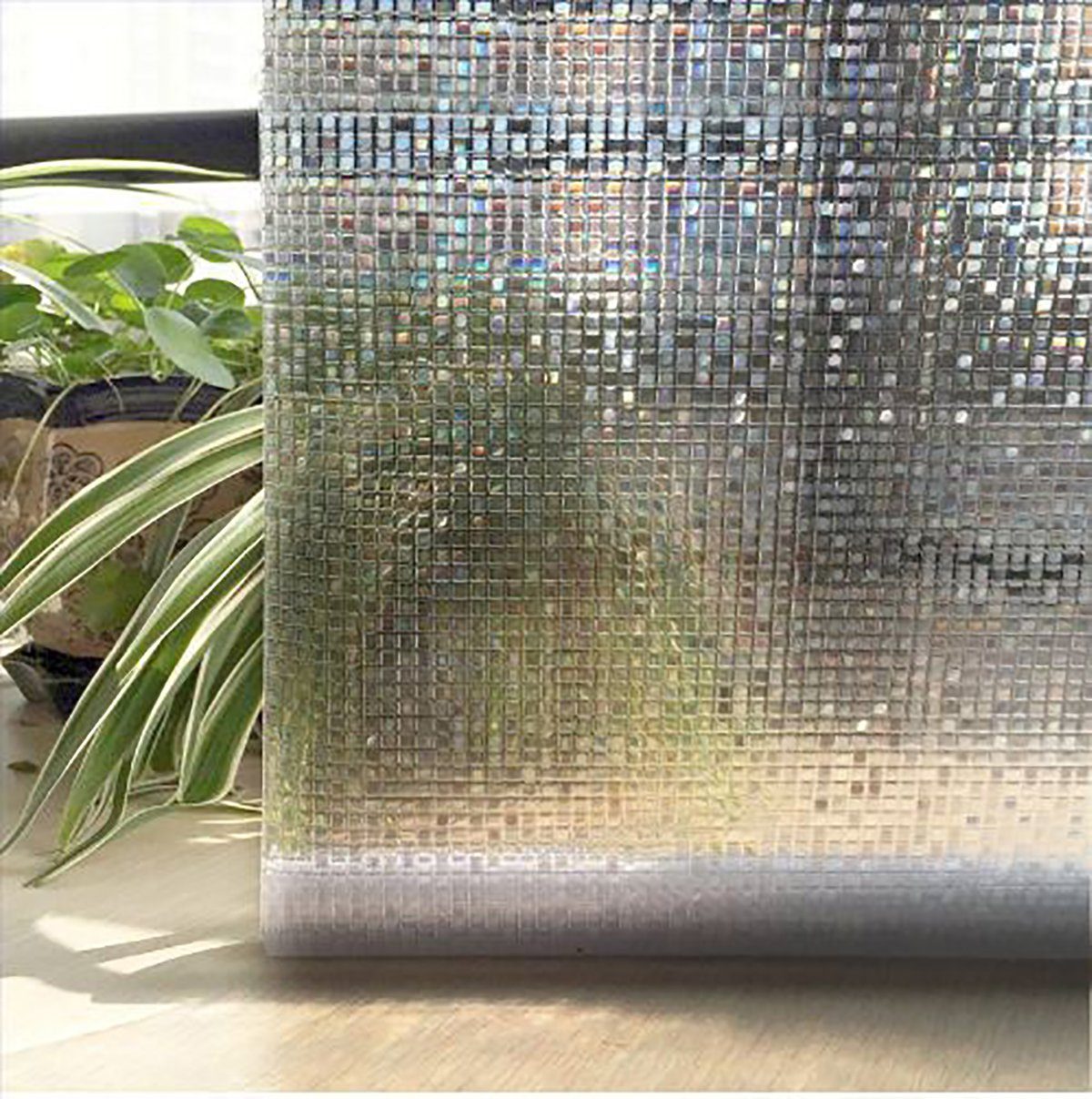 Fensterfolie Statische Glasfensteraufkleber, Milchglasfolienverdickung, ZanMax