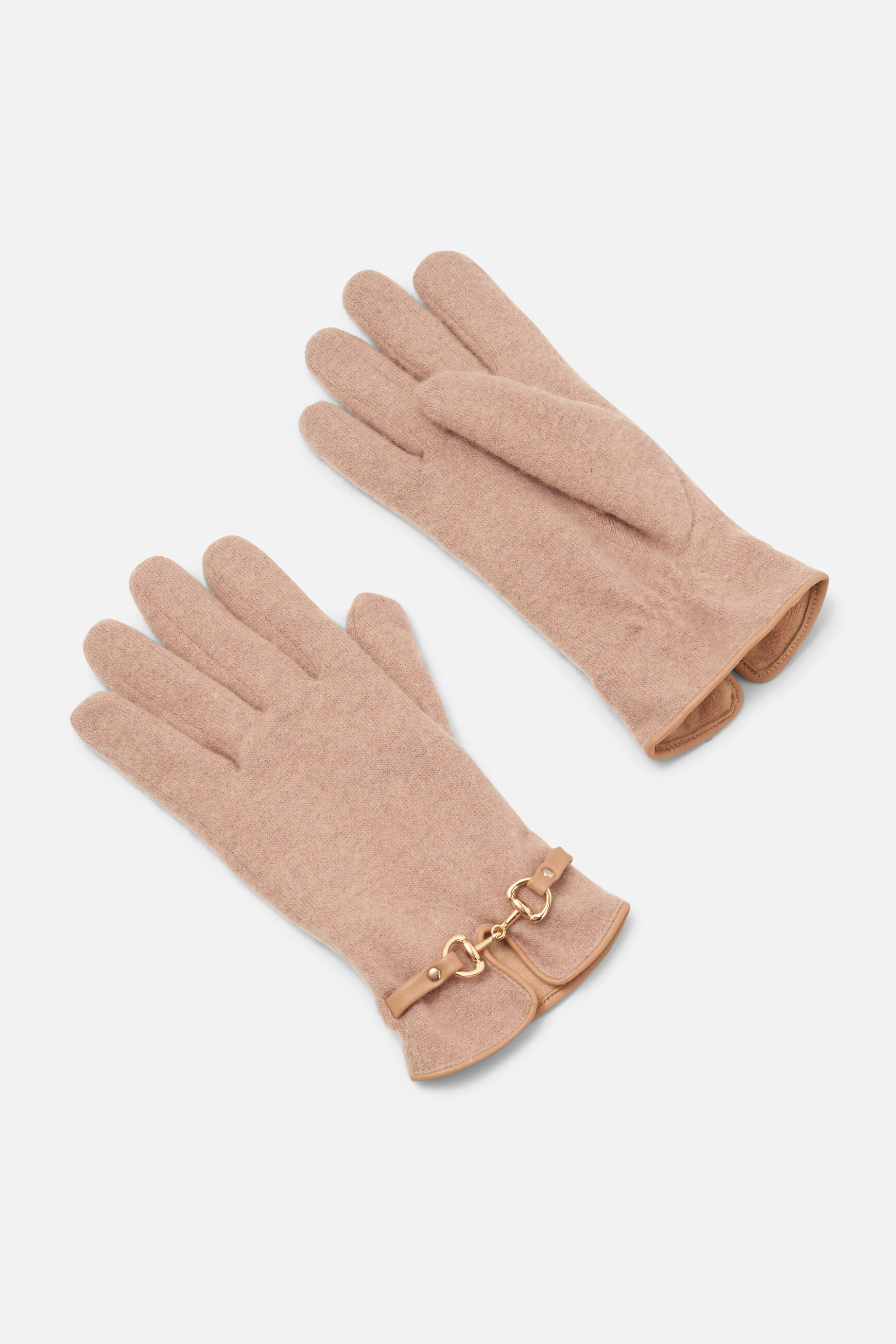 gants groom camel femme