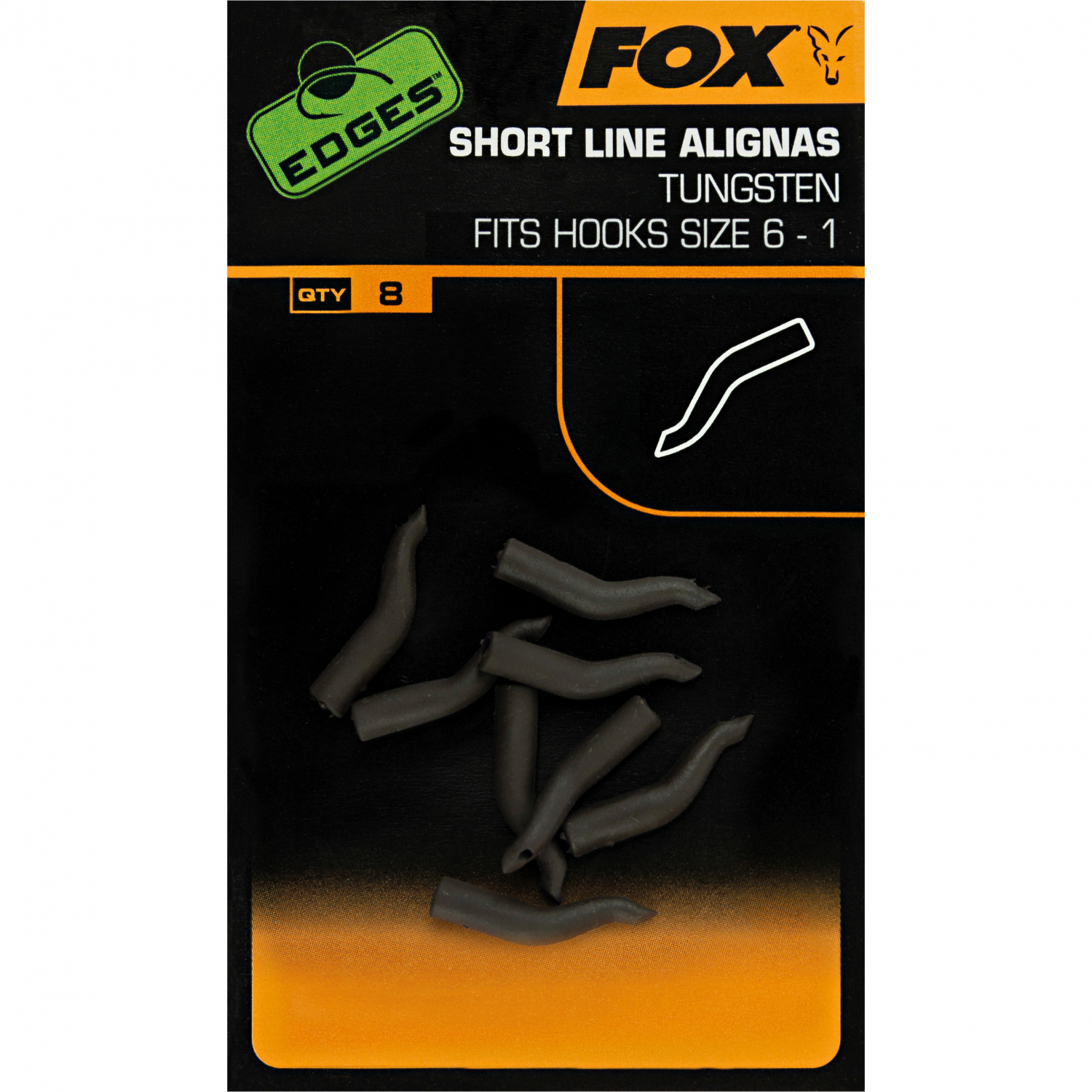 Fox Carp Edges™ Tungsten Line Alignas (short)