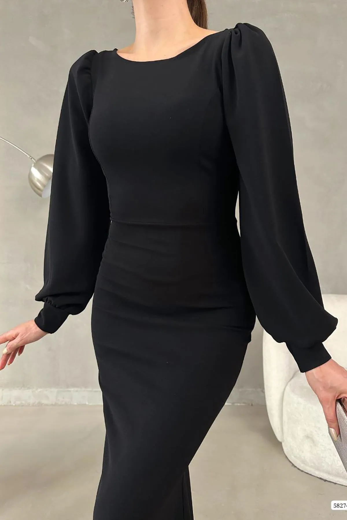 Deafox  Kleid - Schwarz - A-Linie