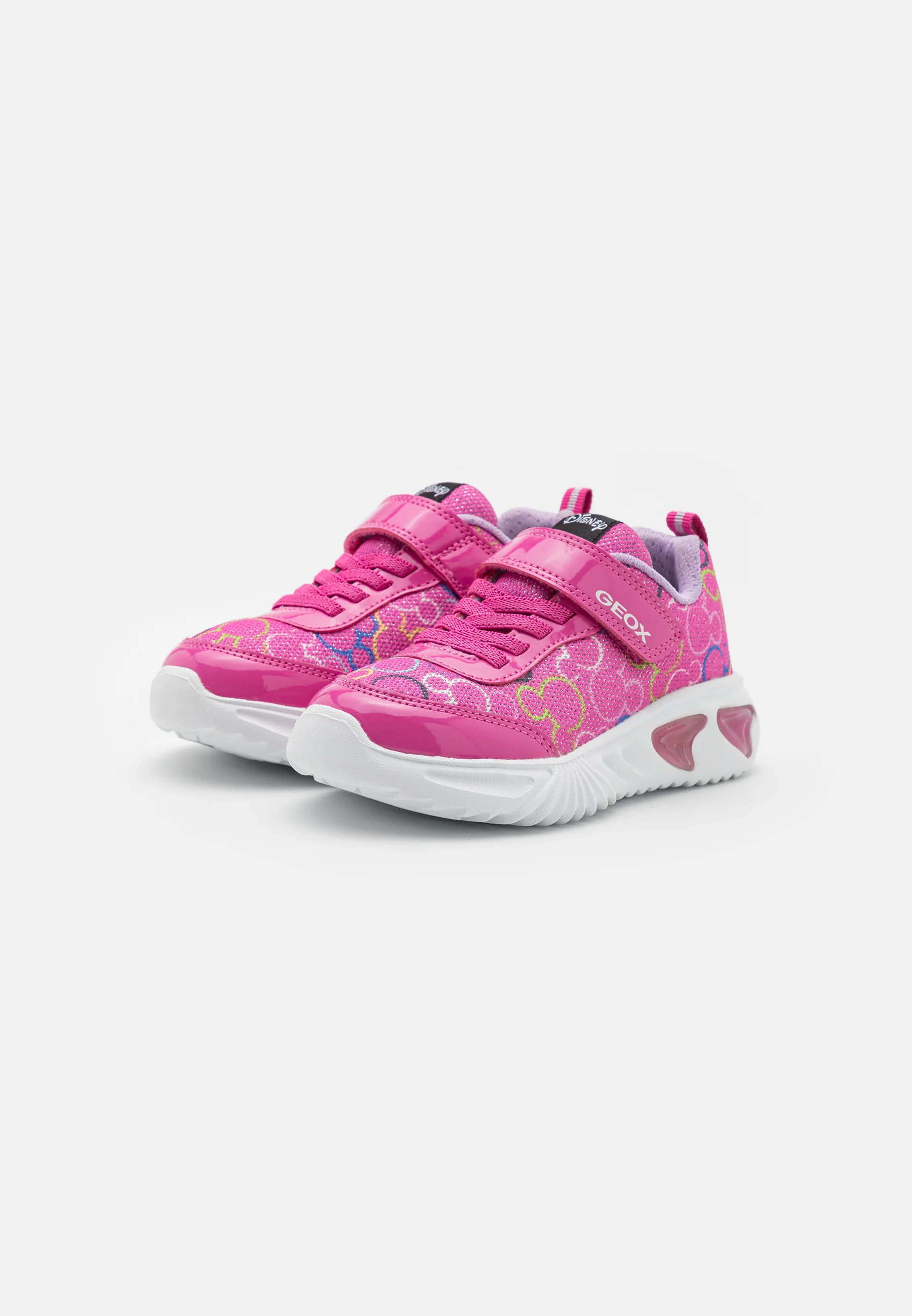 Geox DISNEY CLASSIC ASSISTER GIRL LIGHTS - Zapatillas bajas