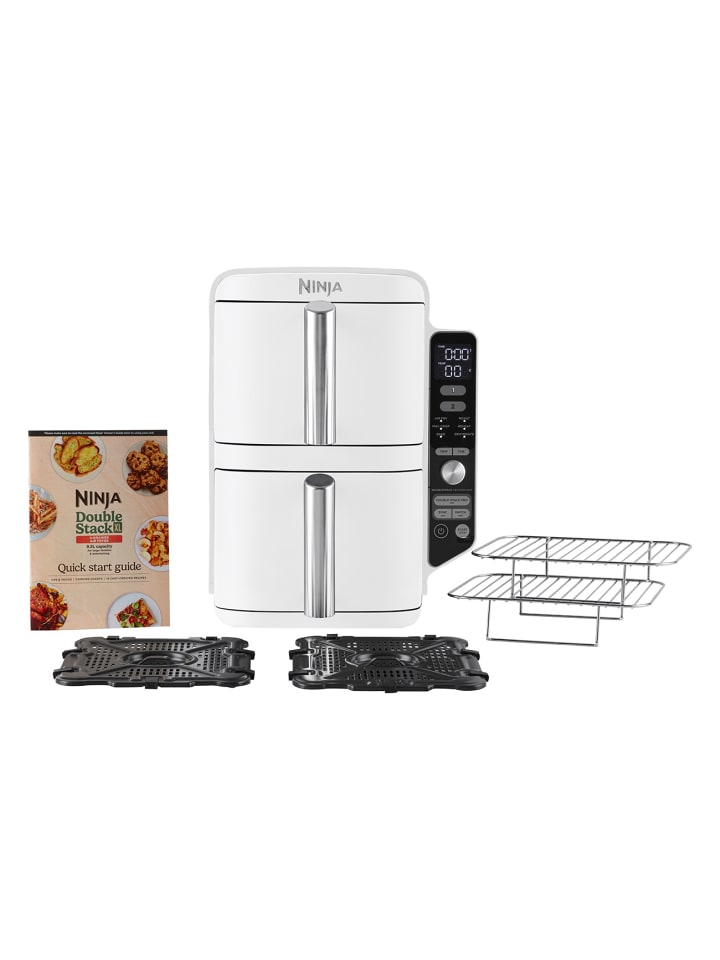 NINJA Heißluftfritteuse SL400EU Double Stack 2-Ebenen XL in weiß günstig kaufen onesize