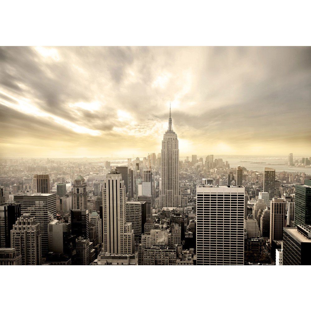 liwwing Fototapete Fototapete New York USA Skyline Sephia Empire State Building liwwing no. 37, USA