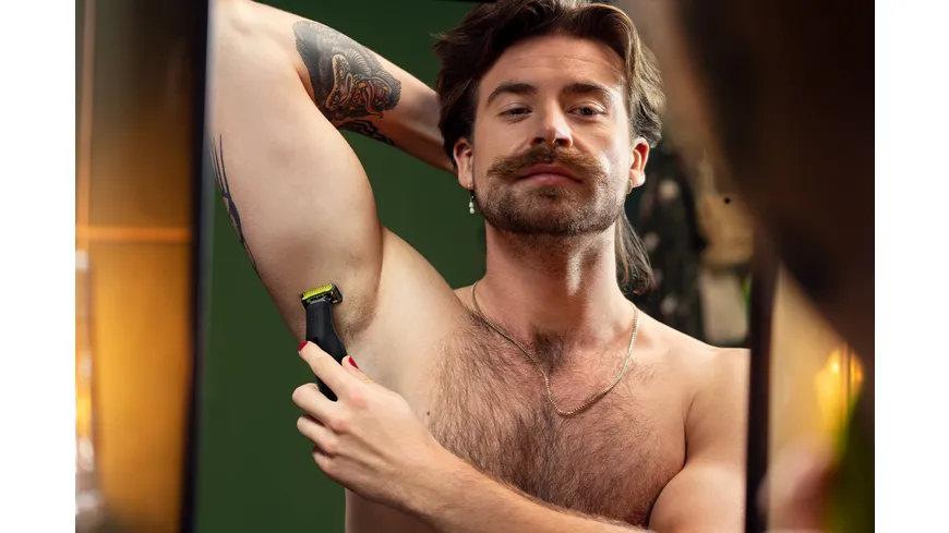 PHILIPS Rasierer OneBlade Pro Face + Body