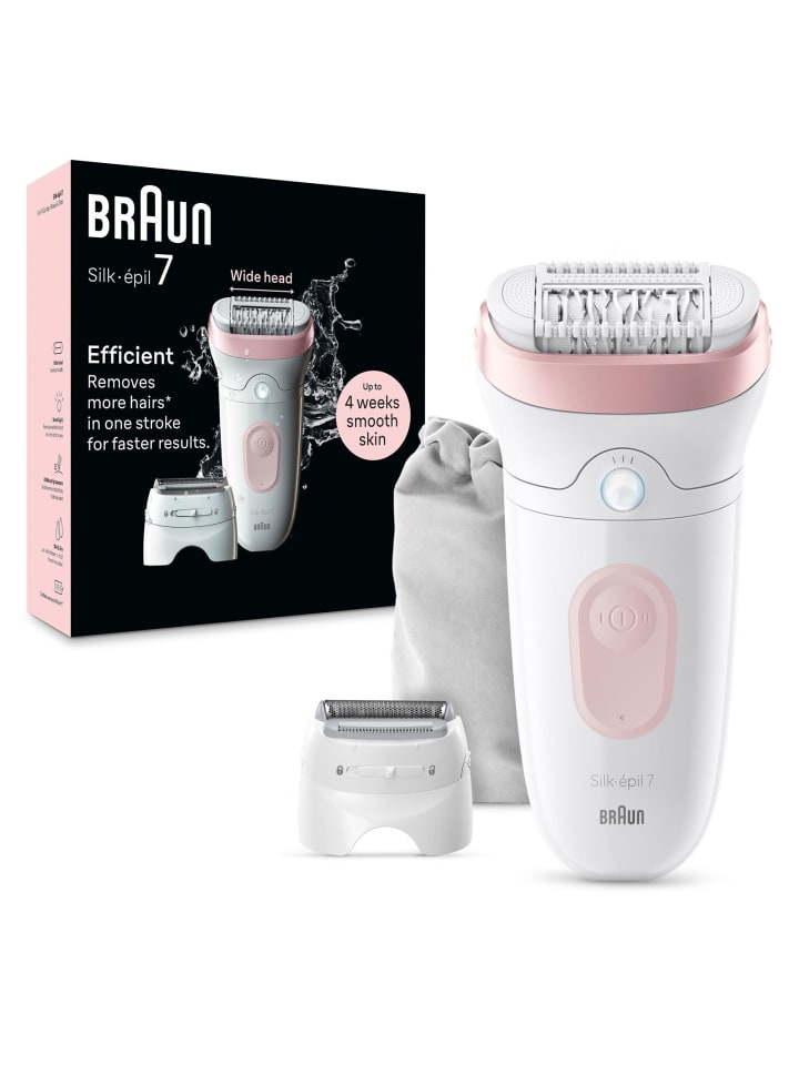 Braun Epilierer Silk-épil 7 7-030 in Weiß günstig kaufen onesize