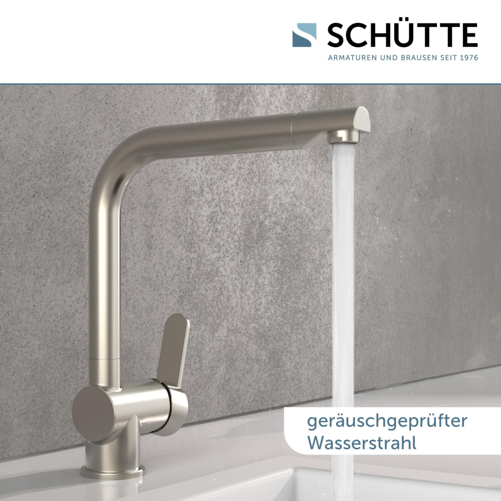 Schütte Spültischarmatur RIO Edelstahloptik
