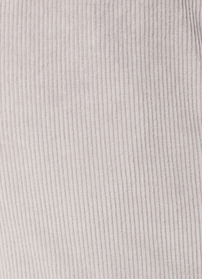 Pantaloni chino din catifea reiată, cu croială dreaptă și buzunare laterale, Boggi Milano