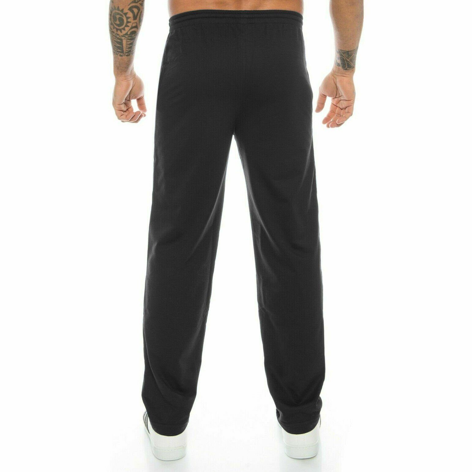 Kendindza Collection Jogginghose Thermo Fleece Sporthose Winter Jogginghose Baumwolle Trainingshose Sport Jogger mit Streifen, leicht gefüttert Warm