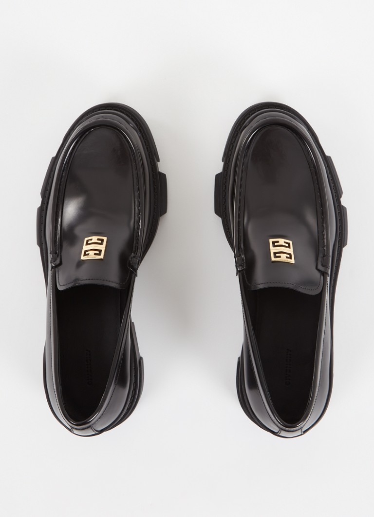 Givenchy Terra -vasikannahkaiset loaferit logolla